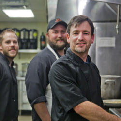 Culinary team in the kitchen